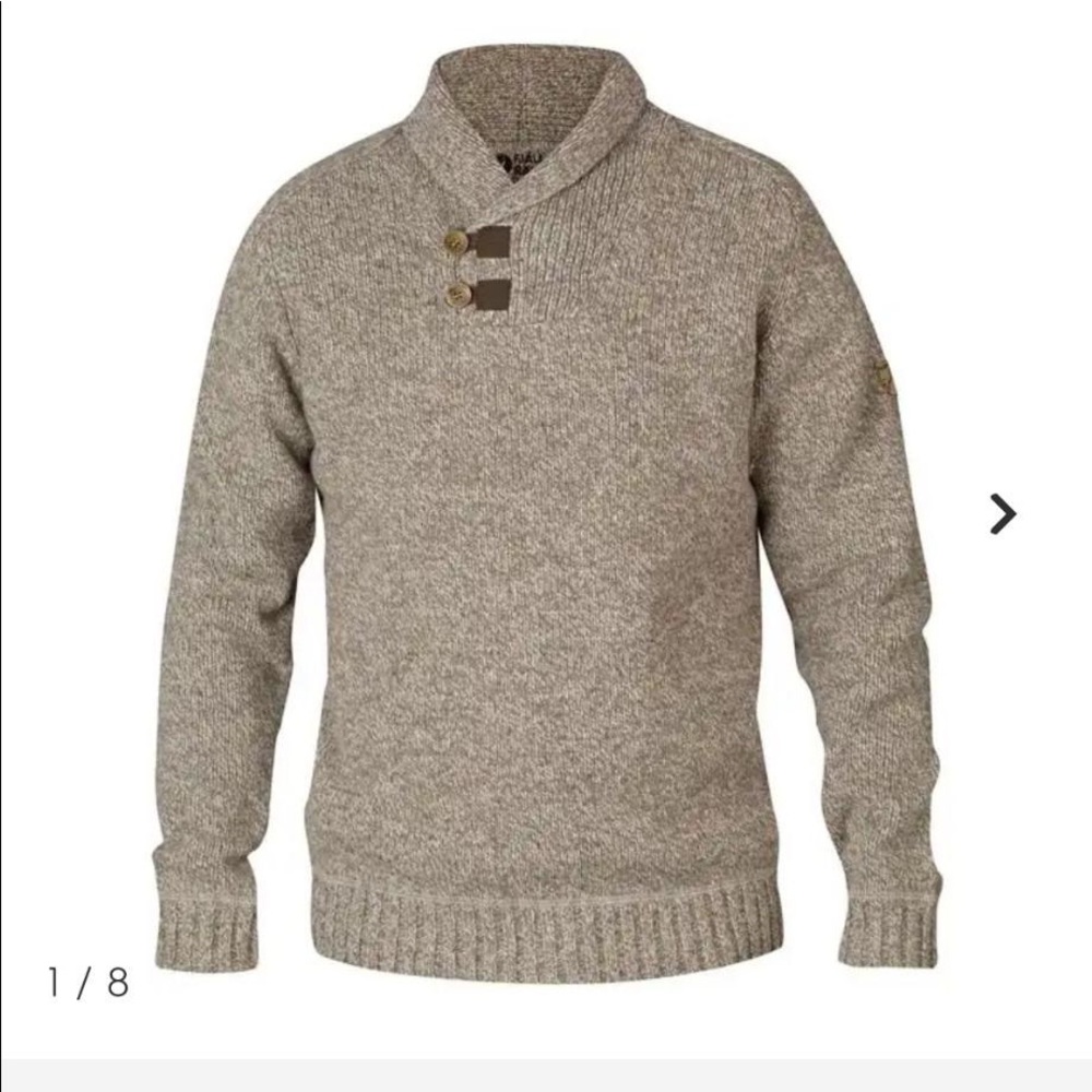 FjallRaven Men’s Lada Sweater, new with tags.